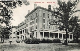 Postcard Chadborne Hall, University of Wisconsin Madison WI F31 - £3.94 GBP