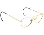 Randolph Engineering Sunglasses Frame Only RE FGN Gold Pilot Metal Italy... - $179.99