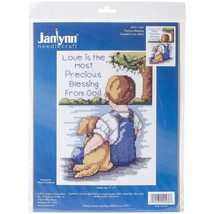 Janlynn Mini Counted Cross Stitch Kit 5X7-Precious Blessing (14 Count) - $35.49