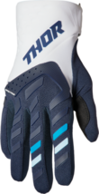 Thor MX Offroad 22 Women&#39;s Spectrum Gloves Midnight/White Large - £19.94 GBP