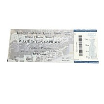 2001 Playoffs 4/14 Full Ticket Penguins @ Washington Caps Lemieux Winning Goal - $50.00