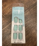 IMPRESS Color NAILS PRESS ON SHORT - Mint to be - $7.99