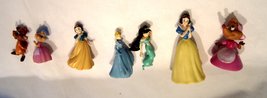 Disney Miniatures Mixed Lot 7 Jasmine 2 Snow white Cinerella Gus and 2 Perla - £11.79 GBP