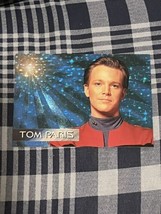 1995 Star Trek Voyager Spectra Etch Crew Card Tom Paris - £1.55 GBP