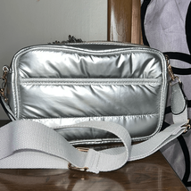 Solid Rectangle Puffer Crossbody Bag - £18.75 GBP