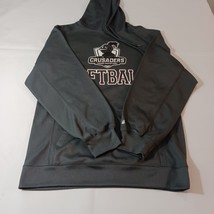 Badger Sport CRUSADERS SOFTBALL Men's Small Gray Pullover Hoodie Sweatshirt image 10