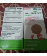 2x Wellements Organic Constipation Support | Safe and Gentle Organic Con... - $19.07 CAD