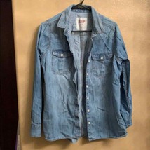 Mossimo Jean Button Up Jacket (XL) - £15.57 GBP