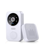 Wireless Smart Video Doorbell,Voice Intercom,WiFi Remote Monitoring,Nigh... - $27.08 CAD