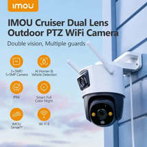 IMOU Cruiser Dual 8MP/10MP Dual Lens Outdoor PT Camera Home Security IP ... - $118.92+
