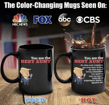 Magic Color Changing MAGA Mug Donald Trump - The Best Aunt Gift Mug, 16o... - $7.80