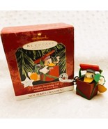 Vintage Hallmark &quot;Donald&#39;s Surprising Gift&quot; Keepsake Ornament (1997) - $10.84