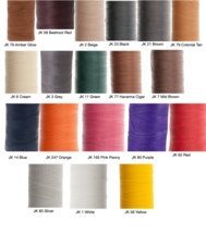 Ritza 25 Tiger Thread 1.0mm Wax Braided Polyester Leather Hand Sewing 50... - $13.95