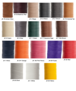 Ritza 25 Tiger Thread 1.0mm Wax Braided Polyester Leather Hand Sewing 50... - €11,89 EUR