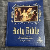 Freemason Holy Bible Heirloom Red Letter Master Reference Edition KJV 1971 - €24,48 EUR Freemason Holy Bible Heirloom Red Letter Master Reference Edition KJV 1971 - €24,48 EUR