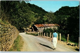 Scofield Covered Bridge Brown County Ohio Postcard - £7.87 GBP