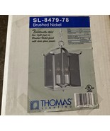 New Thomas Lighting SL-8479-78 Brushed Nickel Ceiling Light - $36.59