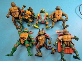 TMNT Teenage Mutant Ninja Turtles Lot  Action Figures mixed VINTAGE  - £48.23 GBP