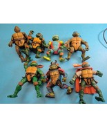TMNT Teenage Mutant Ninja Turtles Lot  Action Figures mixed VINTAGE  - $59.39