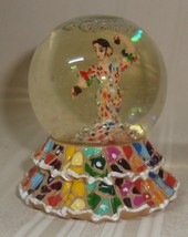 BARCINO Rainbow Mosaic Mini Globe with  Spanish Lady Dancer 2008 - £18.74 GBP