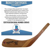 Sean Monahan Calgary Flames Auto Hockey Stick Beckett Autograph COA Proof - $128.66