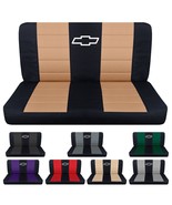 Truck seat covers fits 88-94 Chevy C/K 1500 Front Bench with design - £70.78 GBP