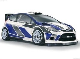 Ford Fiesta RS WRC 2011 Poster 24 X 32 | 18 X 24 | 12 X 16 #CR-23062 - £15.69 GBP+