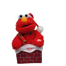 Musical Elmo in Chimney Singing Jingle Bells Kurt Adler Sesame Street An... - $24.99