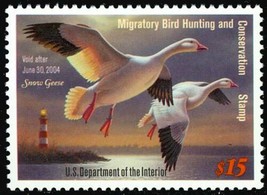 RW70 $15.00 Snow Geese Federal Duck Stamp Mint - NH Very Fine Stuart Katz - £19.98 GBP