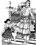 Folkwear #120 Navajo Blouse &amp; Skirt Sewing Pattern (Pattern Only) folkwe... - $313.37 MXN