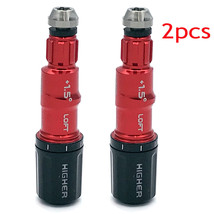 2Pc Tip .335 Adapter Sleeve Shaft Red 1.5 For Taylormade R11S R11 R9 Rbz Driver - £29.56 GBP