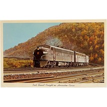 Vintage Postcard, locomotive train, AL 101 Pennsylvania Railroad Horseshoe Curve - £7.46 GBP