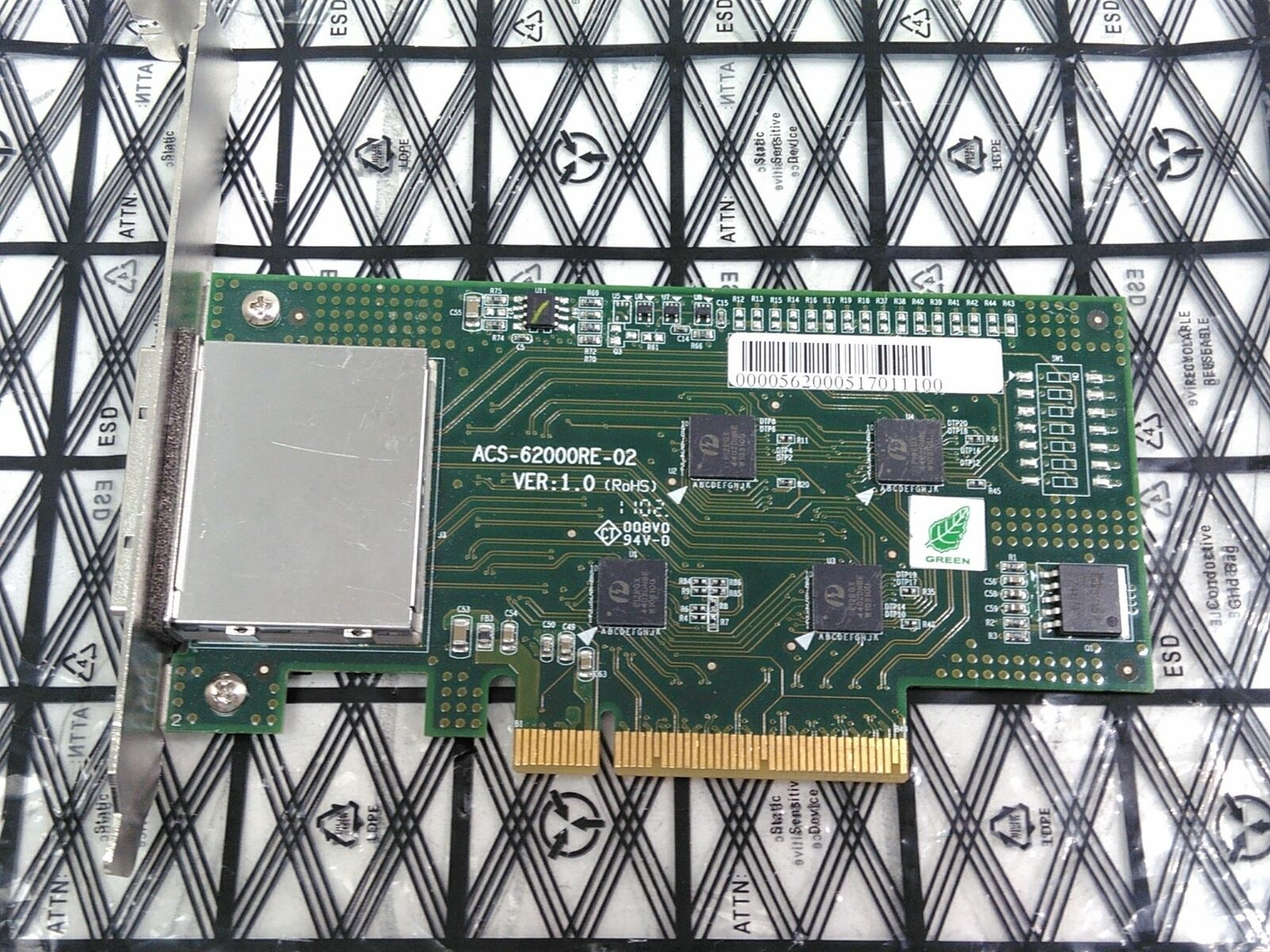Defective Accusys ACS-62000RE-02 PCIe x8 Raid Card AS-IS For Parts - $69.60