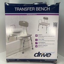 Drive Medical Gray Plastic Freestanding Transfer Bench - OPEN BOX - £51.55 GBP