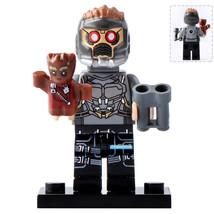 Star-Lord Guardians of the Galaxy Superheroes Lego Compatible Minifigure Blocks - £2.38 GBP