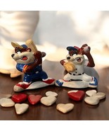 Gibson Salt &amp; Pepper Shakers Looney Tunes Taz Batter Up New Orig. Box READ - $481.14 MXN