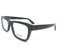 Saint Laurent Eyeglasses Frames SL M22 001 Black Square Full Rim 53-19-150 - £94.80 GBP