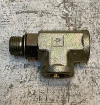 Parker Male Run Tee Pipe Fitting Port Adapter 6A0G5JG5-S - $59.99