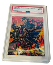 Marvel Masterpieces Comic Card Sky Box 1993 PSA 9 MINT Gambit X-Men #31 Sentinel - £395.64 GBP