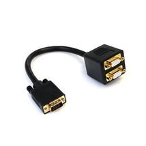 StarTech 1 feet VGA to 2x VGA Video Splitter Cable ? M/F  - $24.00