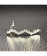 Tiffany & Co Estate Zigzag Wave Brooch Pin Silver By Paloma Picasso TIF483 - $197.01