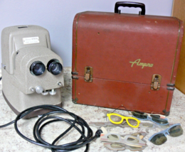 Vintage TDC Stereo Vivid Model 116 Slide Projector W/ 3d Glasses Tested ... - $127.39
