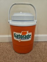 Vintage Gatorade Thirt Quencher 1 Gallon Orange Cooler Water Jug Gott 1504 - $14.24