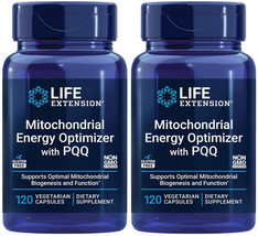 Mitochondrial Energy Optimizer With Pqq 2 Bottles 240 Capsule Life Extension - £80.25 GBP