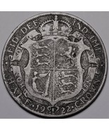 Großbritannien Halb Krone, 1922 Silber ~ George V - £14.58 GBP