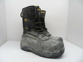 DAKOTA Men&#39;s Traction-On-Demand Comp Toe Comp Plate Winter Boots 8912 Black 10M - £34.04 GBP