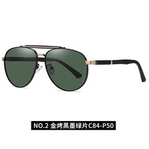 Polarized Sun Glasses Men&#39;s 6315 Metal Double Beam Spring Leg Sunglasses Driver  - £11.94 GBP