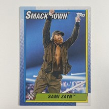 2021 Topps Heritage WWE Wrestling #71 Sami Zayn - £0.78 GBP