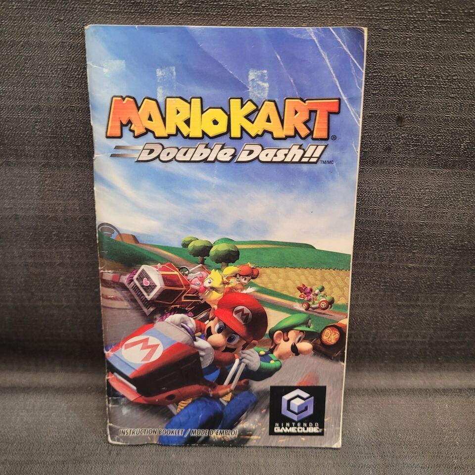 Wrinkles Instruction Manual ONLY!!! Mario Kart Double Dash Gamecube GC - $11.88