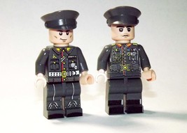 German General staff officer set of 2 WW2 Army Minifigure - £10.98 GBP